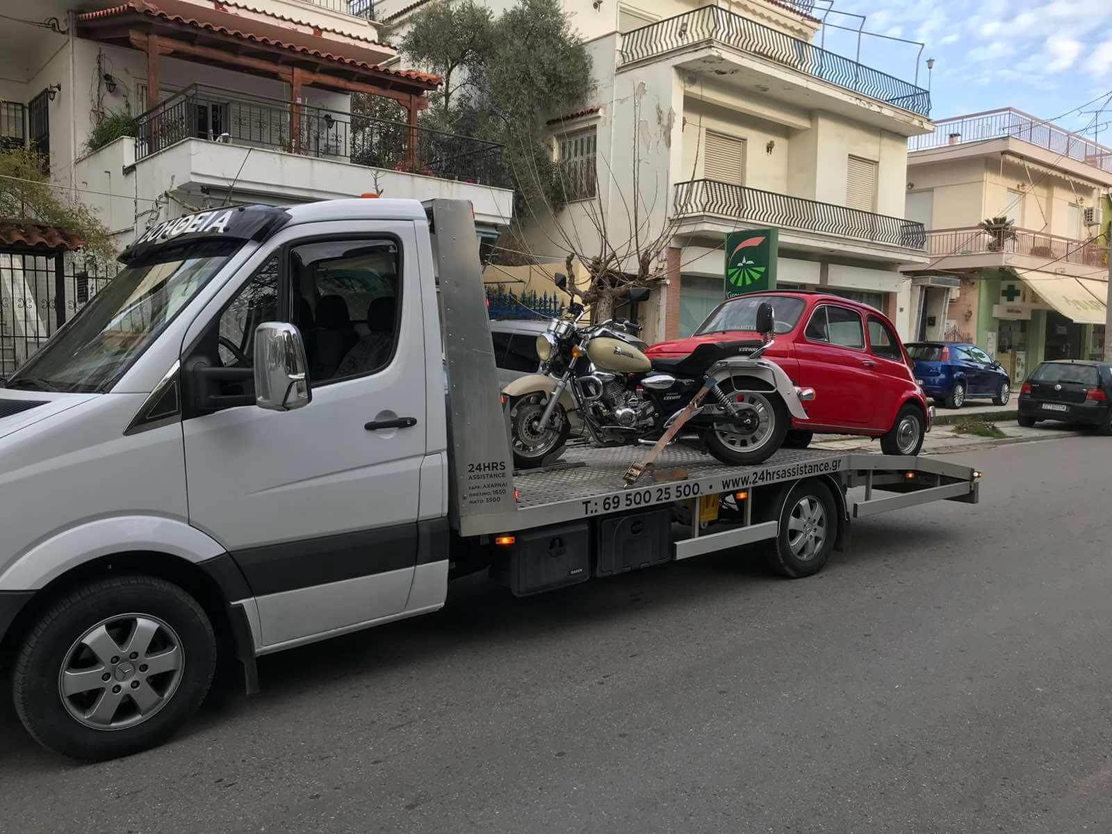 Οδική βοήθεια τη νύχτα